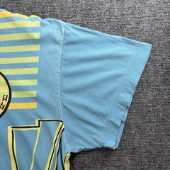 VTG 80’s BODY GLOVE T Shirt Mens M Blue Yellow Single Stitched Surf Art Beach