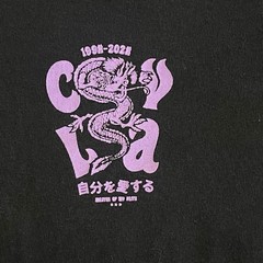 Dragon CVLA Mens T Shirt Size Medium Black Graphic Print Streetwear Workout Tee