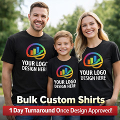 Custom Bella Canvas 3001 T-Shirt Soft Premium Tee Fast Print S-3XL Unisex