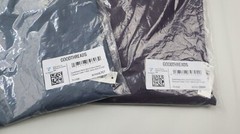 2 Pack Men’s Slim-Fit Short Sleeve Cotton Crewneck T-Shirt Size XL Blue Purple
