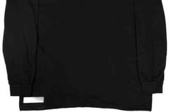 US Military Army Physical Fitness Uniform APFU Long Sleeve Shirt Black Large