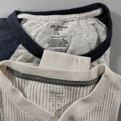 Lot of 10 Pull Over Long Sleeve T-shirts Mens Size M/L/XL/2XL