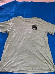 Big Sur California Graphic T-Shirt Sage Green Short Sleeve Men’s L