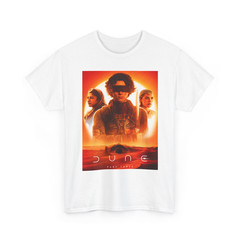 Dune Part Three T Shirt Paul Atreides Sci Fi Movie Graphic Retro Men Black Tee
