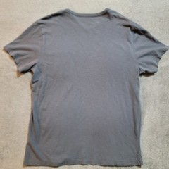 J.Crew Mens Gray Garment Dyed Slub Cotton Crew Neck Pocket Tee T-Shirt SZ XL