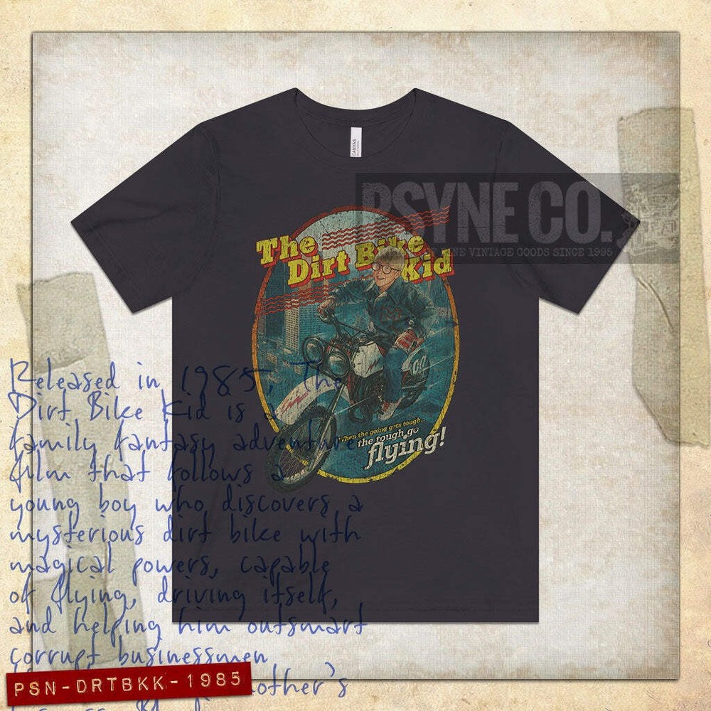 The Dirt Bike Kid 1985 Vintage Men’s T-Shirt