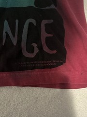 1994 Rolling Stones Voodoo Lounge 2XL Vintage Tee Tie Dye Overprint Front & Back