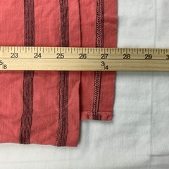 Vintage Dockers T Shirt Adult Medium Pink Striped Sailing Boating 90s Logo Patch