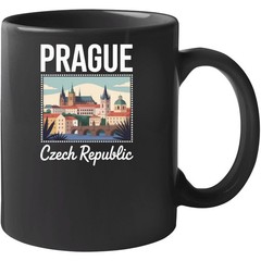 Prague Czech Republic Vacation Tourist Shop T Shirt
