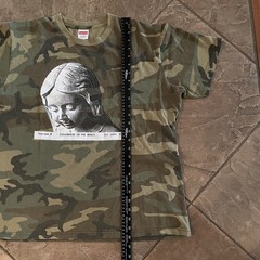 Supreme Everywhere Tee Woodland Camo Size L Mens T-Shirt FW20 Made in USA RARE