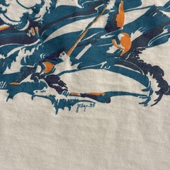 Vintage Patagonia Shirt Mens XL White 90s Art Surf Kayak Nature Mountains USA