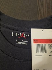 Air Jordan Michael Jordan Graphic Print Tee Black Size Large Relaxed