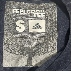 Adidas Shirt Men Small Blue Climalite Lightweight Sports Casual Athletic Solid