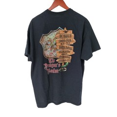 Deal’s Gap The Dragon’s Realm Black Tee XL – Tail of the Dragon US Hwy 129