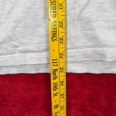 Tee Luv Men’s Gray Medium Coors Banquet Rodeo Cotton Blend Graphic T-Shirt