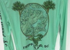 Long Sleeve Fishing Shirt,Microfiber,UPF Sun Protection, S..….A4.A