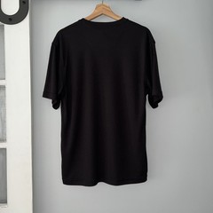 NWT Vintage Methode Plain Black Ribbed Soft T-Shirt Men’s Medium Minimal Basic
