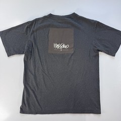 Vintage MOSSIMO Short Sleeve Box Logo T-Shirt Mens Medium Gray Made in USA 90s