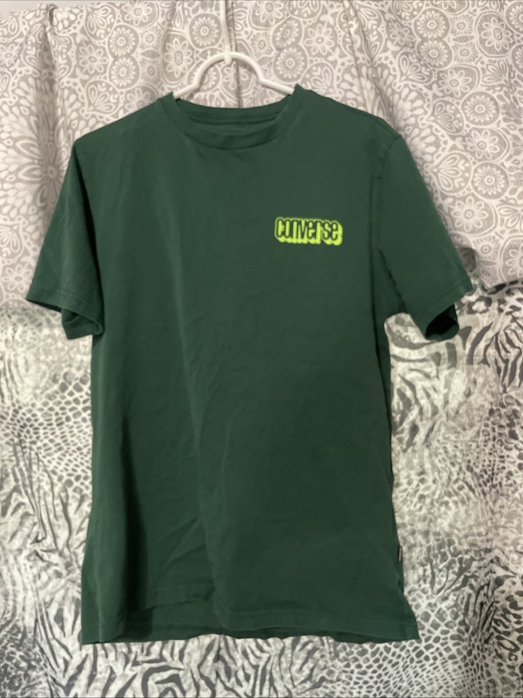 CONVERSE ALL STAR T-Shirt Mens Size Medium Logo Tee A65