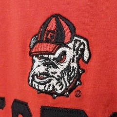 Champion Georgia Bulldogs Red XL Men’s Graphic Short Sleeve Crew Neck Shirt