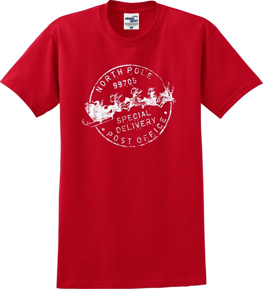 North Pole Post Office Unisex T-Shirt (S-5X)