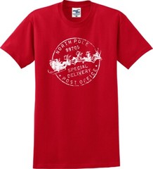 North Pole Post Office Unisex T-Shirt (S-5X)