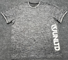 ECKO UNLTD T-Shirt Mens XL Gray Black Short Sleeve Black Logo Cuff Unlimited