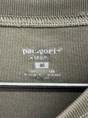 Patagonia Shirt Mens M Green Pullover Base Layer Hiking Breathable Long Sleeve