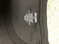 Stacy Adams Men Shirt EXTRA LARGE Black Logo Short Sleeve Crew Neck NWT