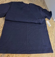New! Lot of 2 Outerknown Mens XS Tee Shirt 100% Organic Cotton Blue Peru