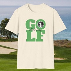 Let’s Play Golf Sports T-Shirt: Casual Summer Adult Sportswear