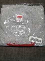 Supreme SS22 Ralph Steadman Box Logo Tee Mens M Heather Grey TRUSTED SELLER!