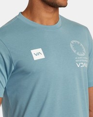 $36 RVCA Men’s VA Mark T-Shirt Short Sleeves Regular Fit Size S