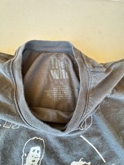 The Who North American Tour Live In Concert Graphic T-Shirt Gray Size XL.