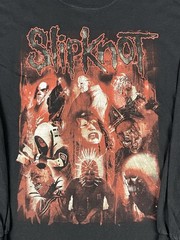 Slipknot 2019 Tour Band Long Sleeve T Shirt Nero Forte Resist The Chains Mens LG