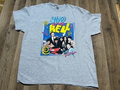 Saved by The Bell Shirt, Men’s Size XL, Gray, Graphic Print, Crewneck