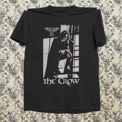 NEW! The Crow Movie Unisex Black T-shirt Size S-5XL
