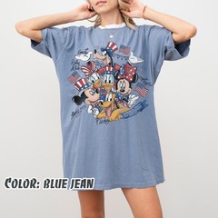 Mickey And Friends 4th July 2026 Disney Independence Day Family Shirt Tee Gift