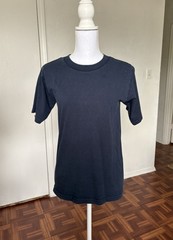 PRO Club Heavy Weight 100% Cotton Navy Blue Tee Size Small