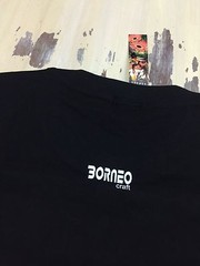 SARAWAK BORNEO – NWT Black T-shirt, Malaysia Vacation, Fits Adult Mens M-L