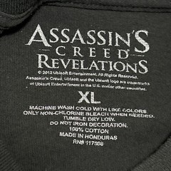 Assassin’s Creed T-Shirt Revelations 2012 Ubisoft Video Game Adult XL