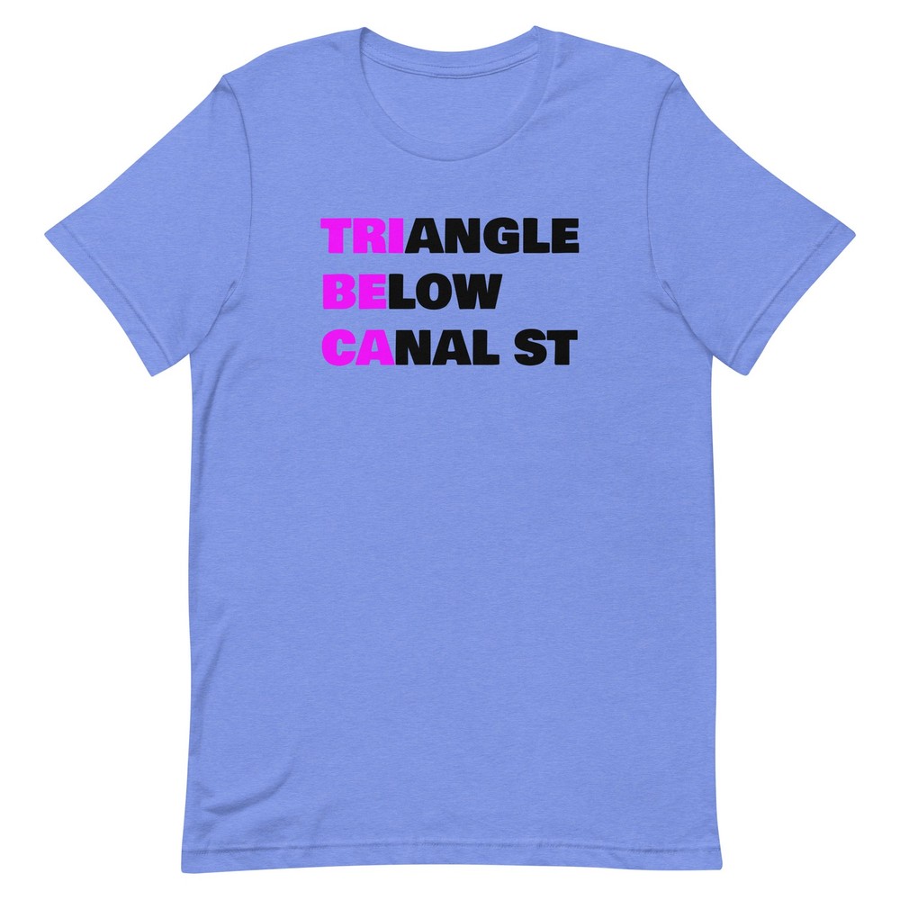 New TRIBECA Triangle Below Canal St Adult NYC Unisex T-shirt