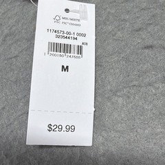 Gap Shirt Mens Medium White Lived-In Slub Crewneck Cotton Short Sleeve $30 MSRP