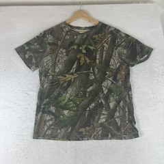 Vtg Outdoor Ridge Men’s Size M Camo Realtree AP Hardwoods TShirt Short Sleeve