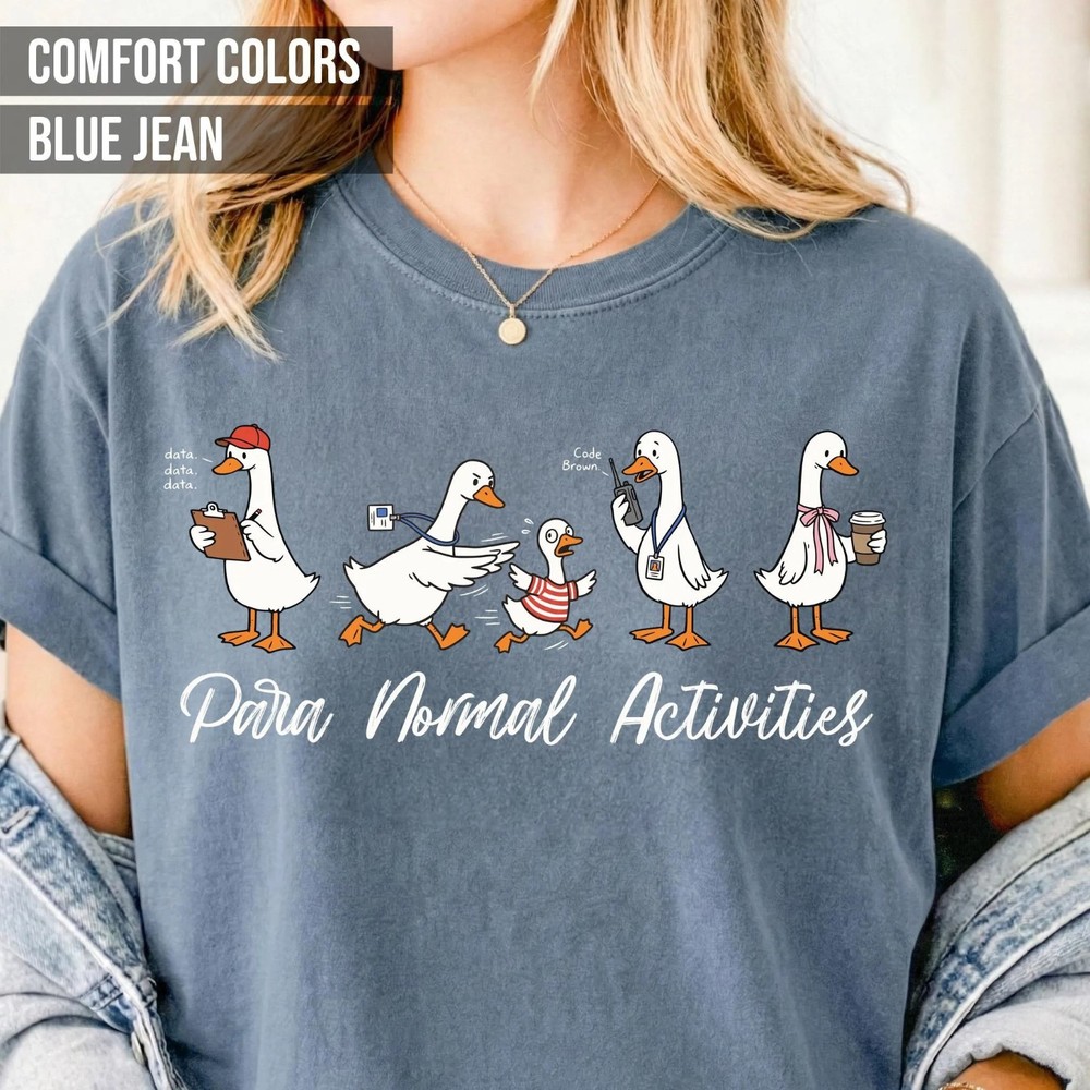 Paraprofessional Silly Goose Shirt, Para Normal Activities Unisex T-Shirt
