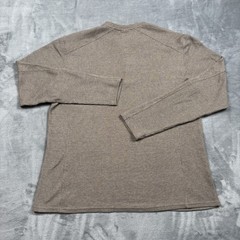 Kuhl Shirt Mens XL Brown Konflikt Henley Waffle Knit Thermal Hiking Hiker