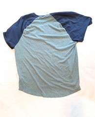 Hollister Tee T-shirt Mens Sz M Medium Blue / Green Heather Short Sleeve Y2K