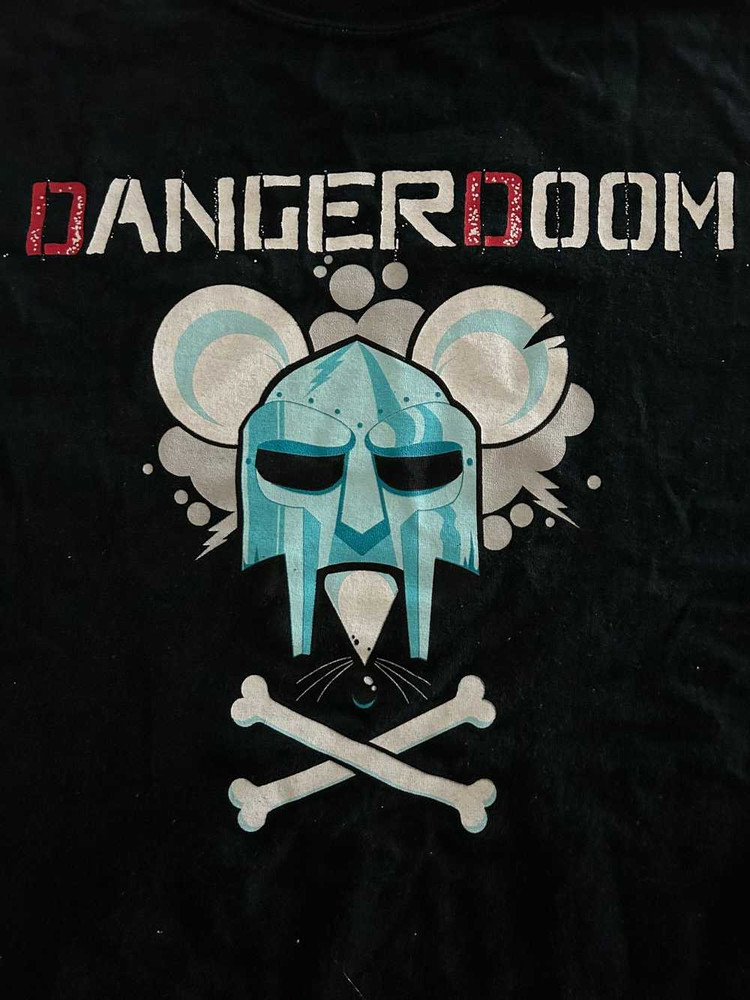 MF DOOM Danger Doom Unisex T-Shirt Short Sleeve All Size Black