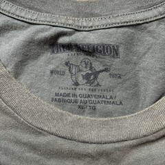 True Religion T Shirt Green Xl