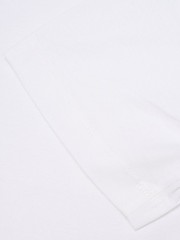 KITON KIRED “Kiss” White Exclusive Crepe Cotton Short Sleeve T-Shirt NEW